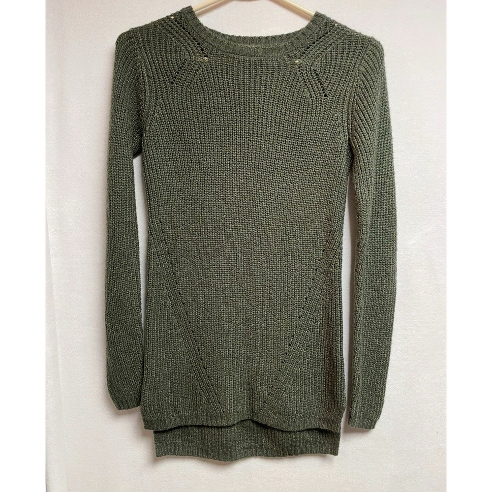 Merona Dark Green Sweater XS Womens Lightweight